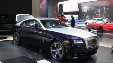 Rolls Royce Wraith front three quarters right