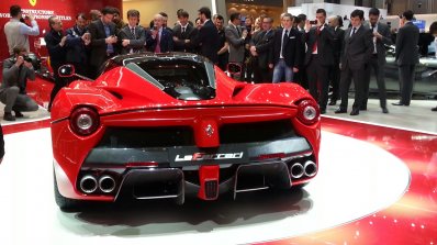 La Ferrari rear closeup