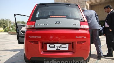 Mahindra Reva E2O rear fascia