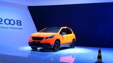 Peugeot 2008 geneva motor show live orange