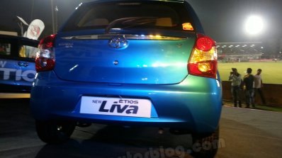 Toyota Etios Liva live images rear view