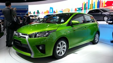 2014 Toyota Yaris auto shanghai 2013 front quarter