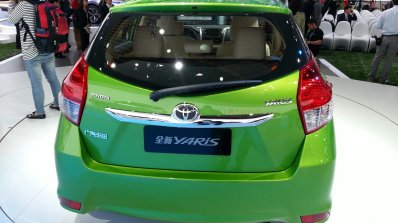 2014 Toyota Yaris auto shanghai 2013 rear