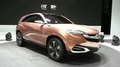 Acura SUV-X concept auto shanghai live 2013 front quarter right