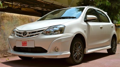 Toyota Liva TRD Sportivo's front bumper is overdone
