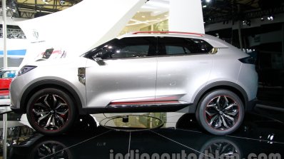 MG CS Concept Auto Shanghai 2013 front quarter front quarter side