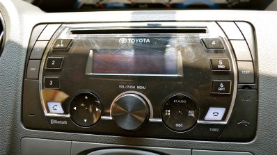 New music system on the refreshed Toyota Liva