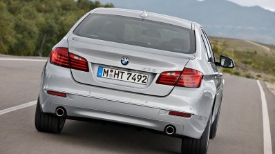 2014 BMW 5 Series rear
