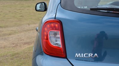 2013 Nissan Micra rear LED lights