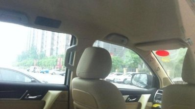 Great Wall Haval H9 spied cabin texture