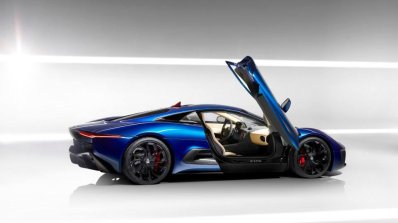Jaguar C-X75 doors open