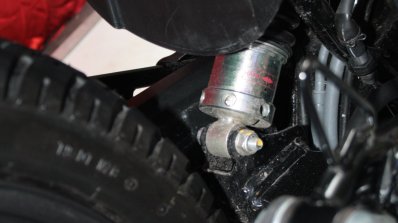 Mono suspension of the Honda CB Trigger