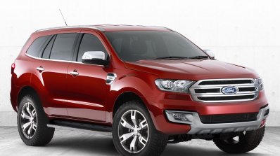 Ford Everest Concept front