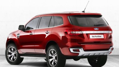 Ford Everest Concept rear