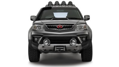 Front of the Tata Xenon Tuff Truck Concept