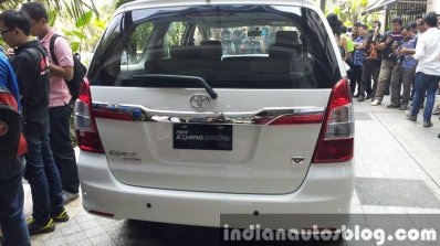 Toyota Innova facelift rear