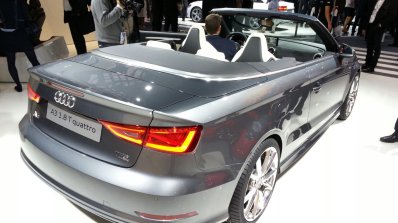 Audi A3 Cabriolet rear quarter