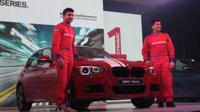 BMW 1 Series launch Armaan Ebrahim and Sachin Tendulkar