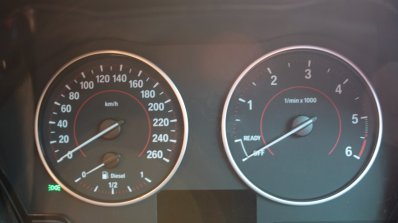 Instruments of the BMW 1 Series