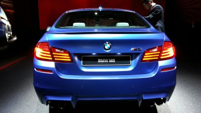 Rear of the 2014 BMW M5