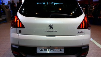 Rear of the 2014 Peugeot 3008