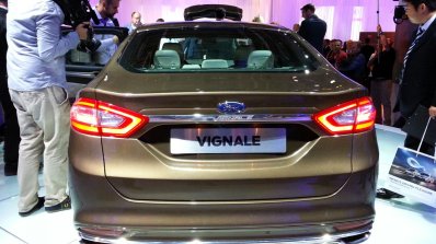 Rear of the Ford Mondeo Vignale Concept sedan