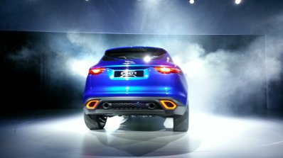 Rear of the Jaguar CX-17 Concept