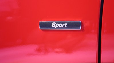 Sport badge of the BMW 1 Series