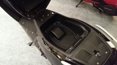 TVS Jupiter underseat storage