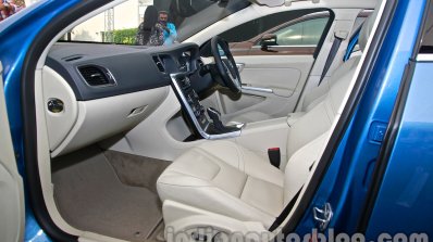 2014 Volvo S60 facelift India passenger seat