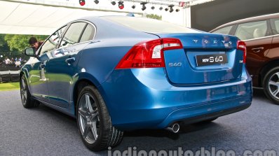 2014 Volvo S60 facelift India rear three quarter