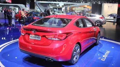 2014 Hyundai Elantra Sport rear three quarter