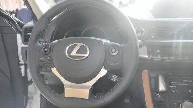 2014 Lexus CT200h facelift Guangzhou Motor Show steering wheel