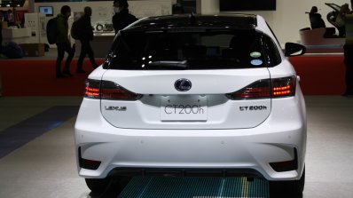 2014 Lexus CT200h rear at 2013 Tokyo Motor Show