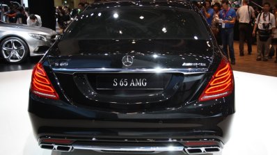 2014 Mercedes-Benz S65 AMG rear