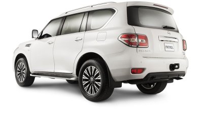 2014 Nissan Patrol rear three quarters