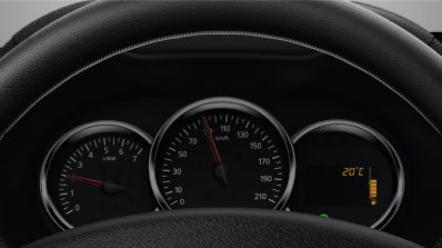 2014 Renault Duster Facelift cluster