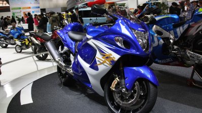 2014 Suzuki Hayabusa front three quarter Tokyo Motor Show