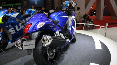 2014 Suzuki Hayabusa rear quarter