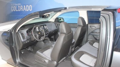 2015 Chevrolet Colorado cabin cut section