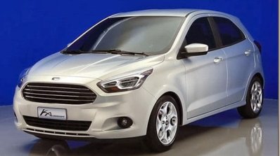 Ford Ka Concept front three quarters