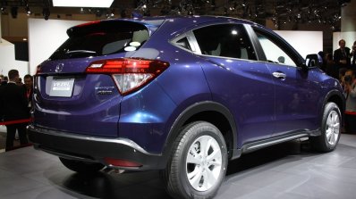 Honda Vezel rear quarter