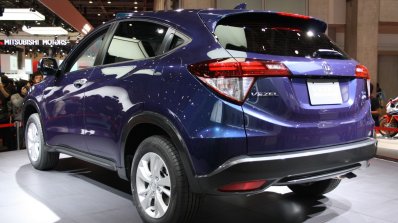 Honda Vezel rear three quarters