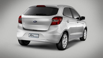 New Ford Ka Concept rear three quarter