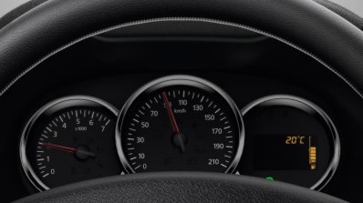 Renault Duster facelift cluster