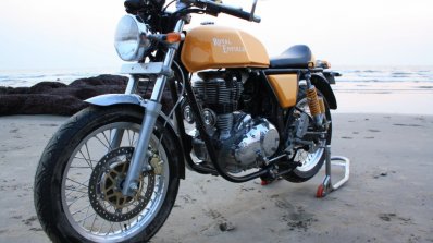 Royal Enfield Continental GT Front three-quarter