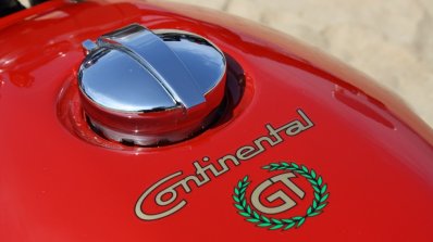 Royal Enfield Continental GT Fuel cap and logo