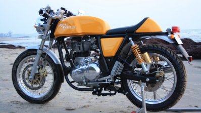 Royal Enfield Continental GT Yellow rear