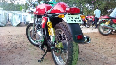 Royal Enfield Continental GT rear three quarters live image