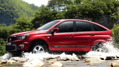 Ssangyong Actyon facelift side view